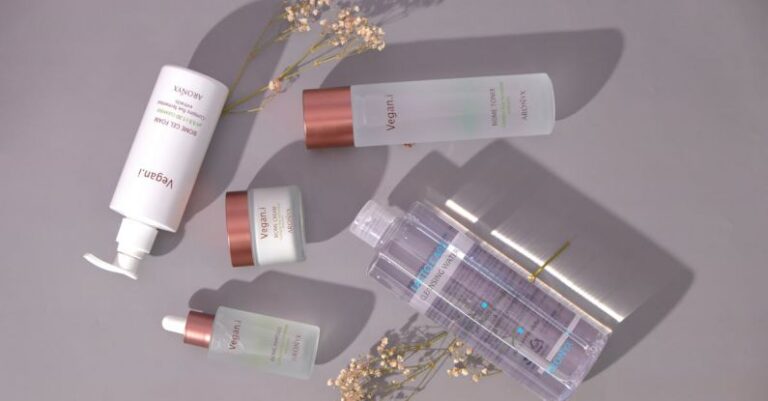 Vegan Cosmetics - Display of Vegan Cosmetics