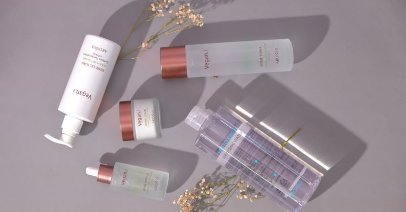 Vegan Cosmetics - Display of Vegan Cosmetics